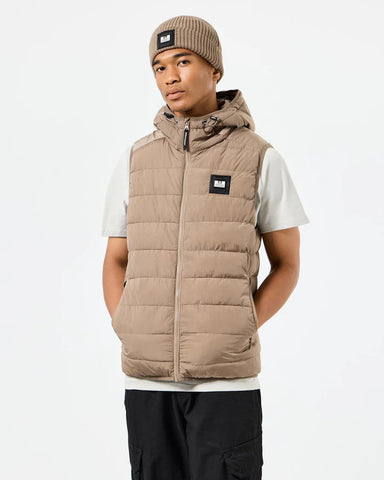 Weekend Offender Toronto Men's Sleeveless Jacket Beige