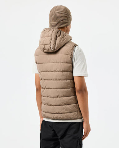 Weekend Offender Toronto Men's Sleeveless Jacket Beige