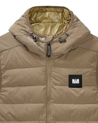 Weekend Offender Toronto beige ärmellose Herrenjacke