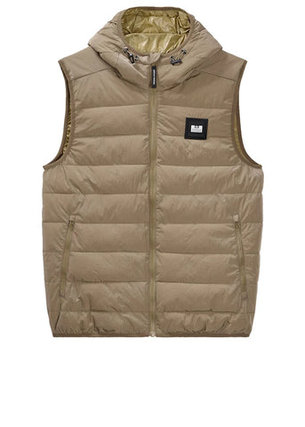 Weekend Offender Toronto Men's Sleeveless Jacket Beige