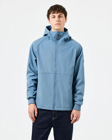 Weekend Offender Hellblaue Stipe Herrenjacke