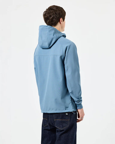 Weekend Offender Hellblaue Stipe Herrenjacke