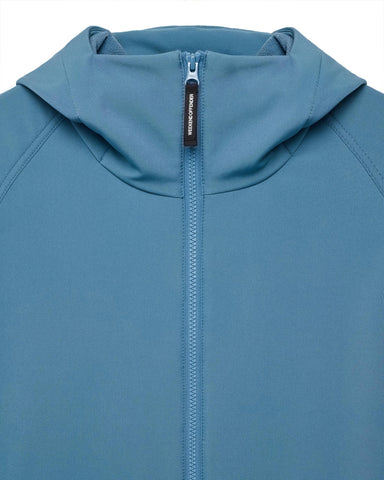 Weekend Offender Hellblaue Stipe Herrenjacke