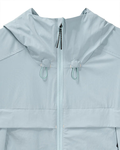 Weekend Offender Talamanca Men's Windbreaker Jacket Light Blue