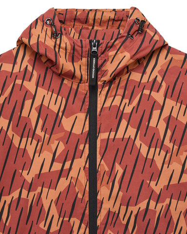 Weekend Offender Orange Technician Herren-Baumwoll-Twill-Jacke