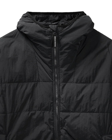 Weekend Offender Long Down Jacket Black Hair