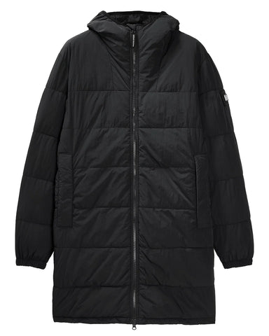 Weekend Offender Long Down Jacket Black Hair