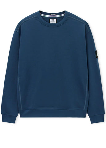Weekend Offender Felpa girocollo da uomo Thunder blu