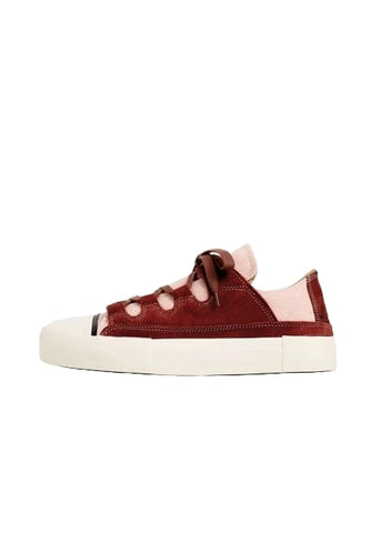 Wollow Scarpe Tarmac Canvas  Pastel Clay Red