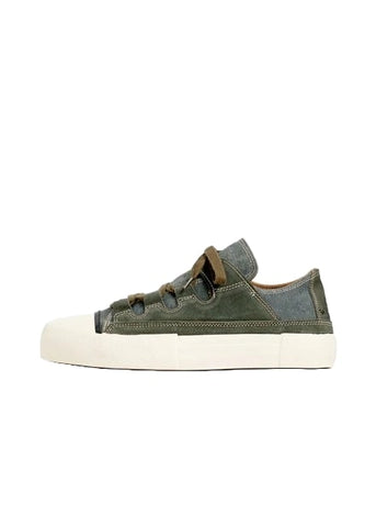 Wollow Scarpe unisex Tarmac Canvas Heidra Olive