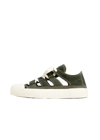 Wollow Scarpe unisex Open Olive