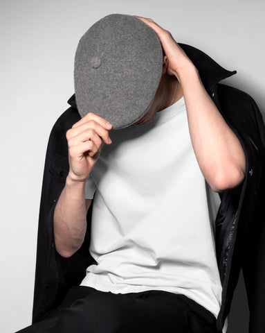 Kangol Coppola unisex in lana Panel 575 K3771-BK001