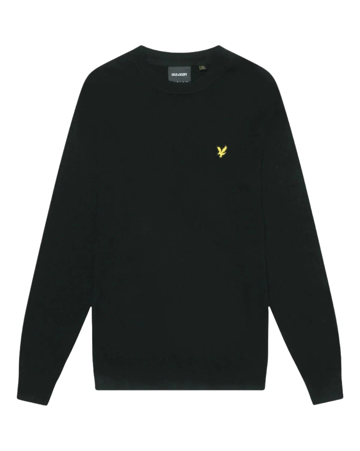 Lyle & Scott Maglia da uomo Jumper Nera