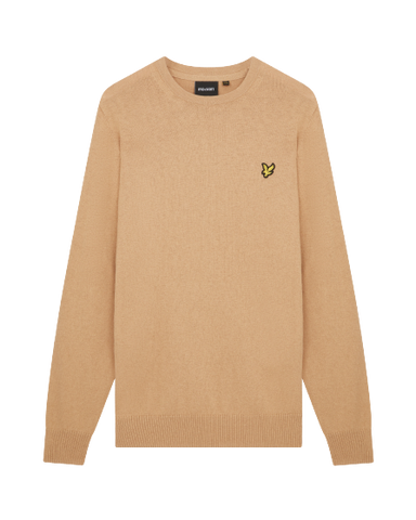 Lyle & Scott Crew Neck Cotton Merino Jumper KN400VCE-W996