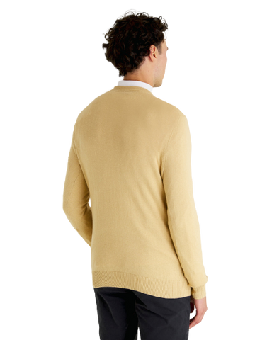 Lyle &amp; Scott Rundhalspullover aus Baumwoll-Merinowolle KN400VCE-W996