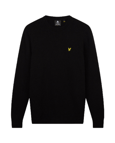 Lyle & Scott Crew Neck Lambswool Blend Jumper KN921VFE-W155