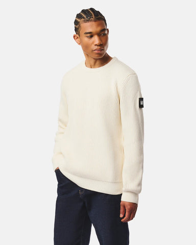 Weekend Offender Maglia girocollo da uomo Morello panna