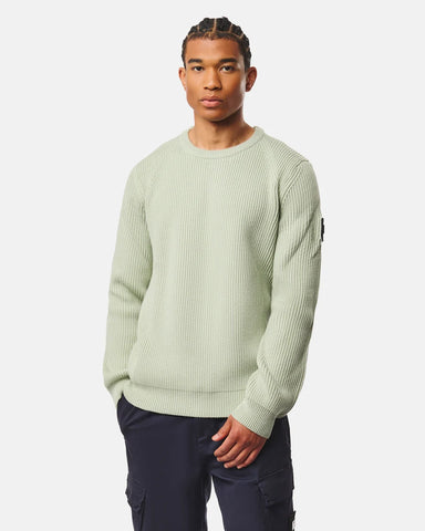 Weekend Offender Maglia girocollo da uomo Morello Julep verde chiaro