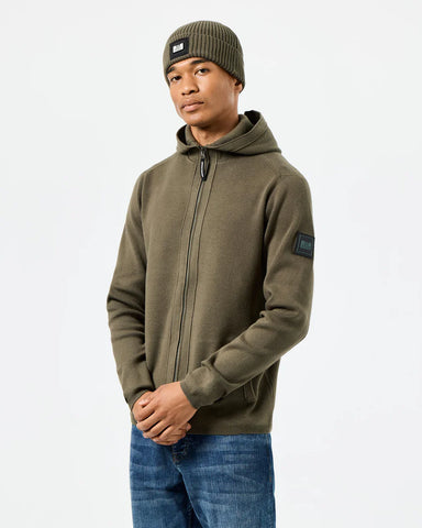 Weekend Offender Men's Enzo Green Zip Up Hoodie