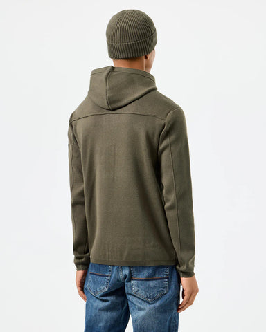 Weekend Offender Men's Enzo Green Zip Up Hoodie