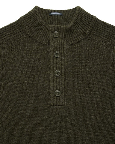 Weekend Offender Castillos Green Men's Wool Sweater