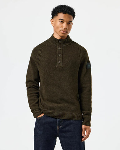 Weekend Offender Castillos Green Men's Wool Sweater