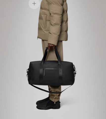 Rains Borsa unisex impermeabile Trail Gym nera