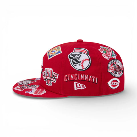 New Era Unisex-Kappe Cincinnati Reds MLB All Over