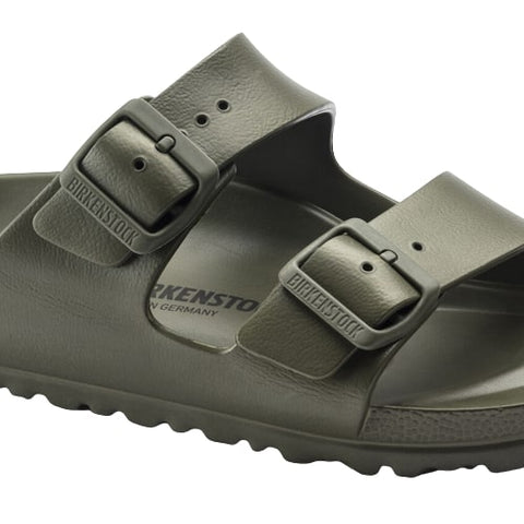 Birkenstock Arizona in gomma verde (Calzata Stretta)