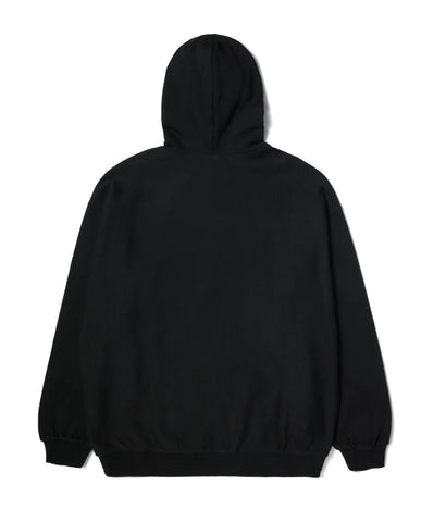 Huf Men's Hoodie Logo Applique Black