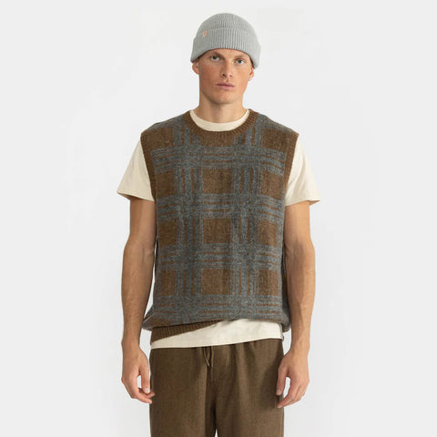 Revolution Gilet di lana da uomo Loose Vest