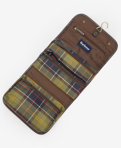 Barbour Unisex Bag Tartan Green