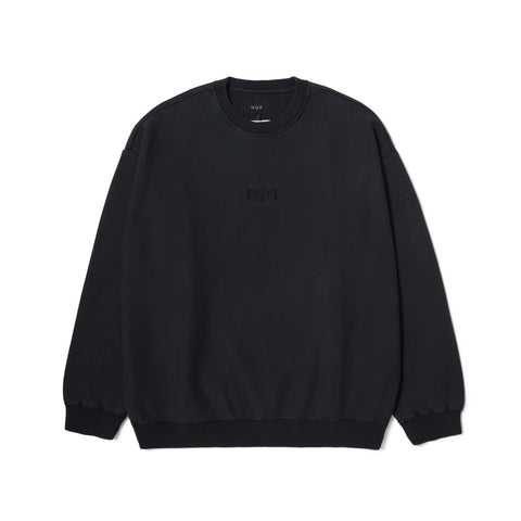 Huf Mason Black Herren-Sweatshirt mit Rundhalsausschnitt