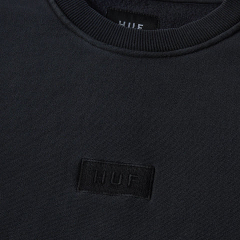 Huf Mason Black Herren-Sweatshirt mit Rundhalsausschnitt