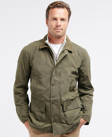 Barbour Ashby Casual men's light green jacket