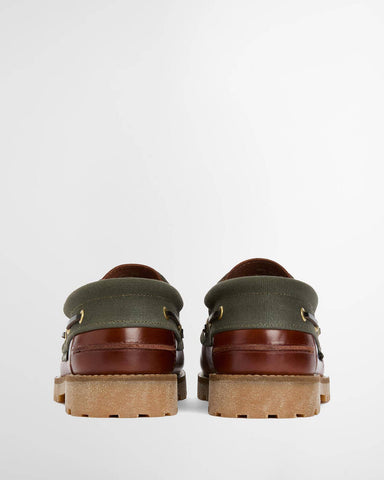 Barbour Scarpe da barca da uomo Re-Engineered Deck