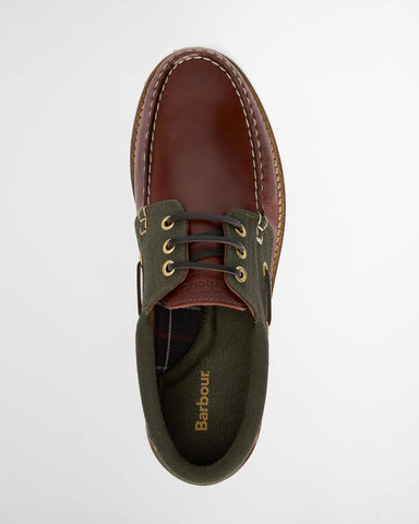 Barbour Scarpe da barca da uomo Re-Engineered Deck