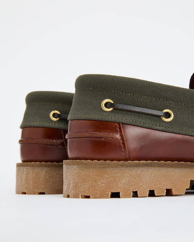 Barbour Scarpe da barca da uomo Re-Engineered Deck