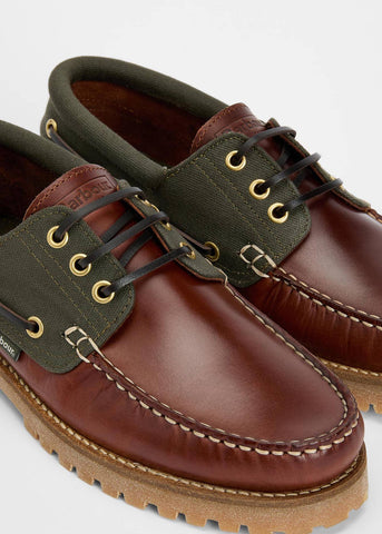 Barbour Scarpe da barca da uomo Re-Engineered Deck