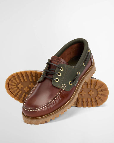 Barbour Scarpe da barca da uomo Re-Engineered Deck