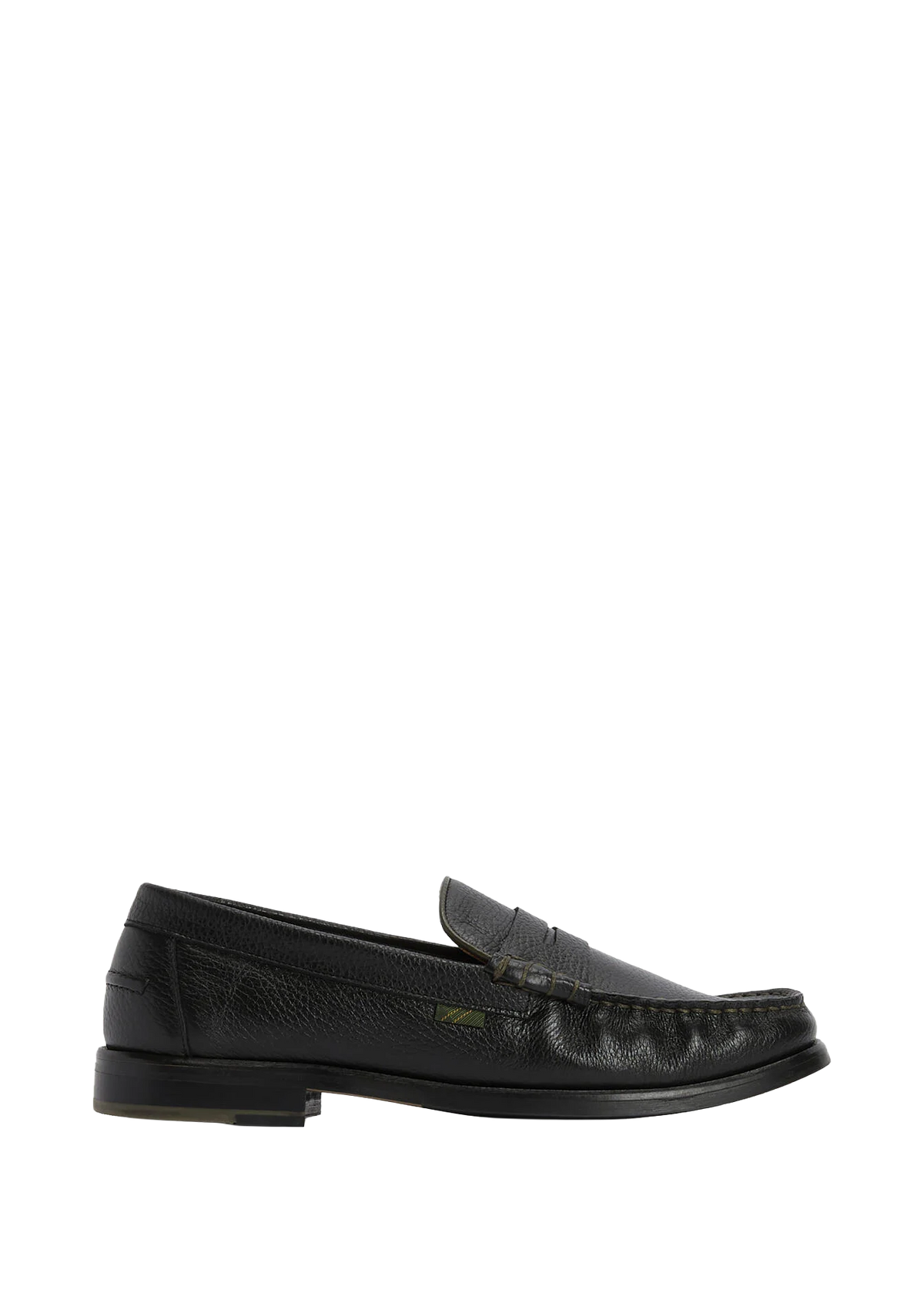 Barbour Herren-Mokassin Linford aus Leder, Schwarz
