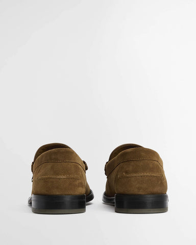 Barbour Mocassino in pelle scamosciata da uomo Linford