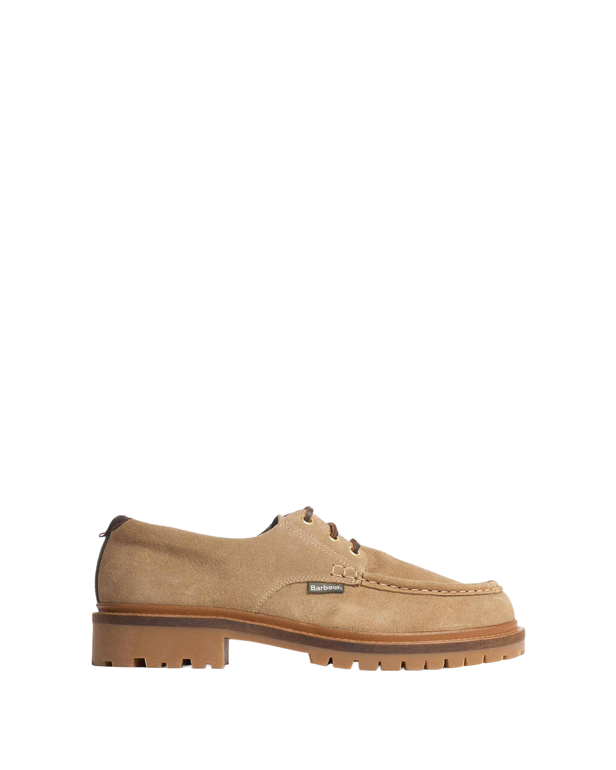 Barbour Scarpa da uomo in pelle scamosciata Paxton Apron beige