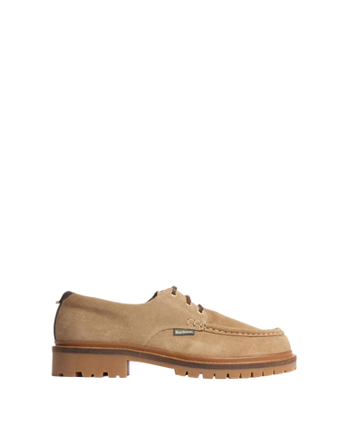 Barbour Scarpa da uomo in pelle scamosciata Paxton Apron beige