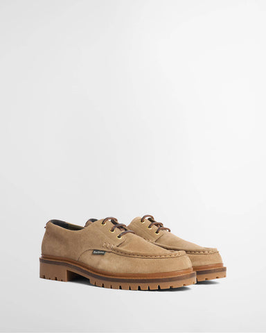Barbour Scarpa da uomo in pelle scamosciata Paxton Apron beige
