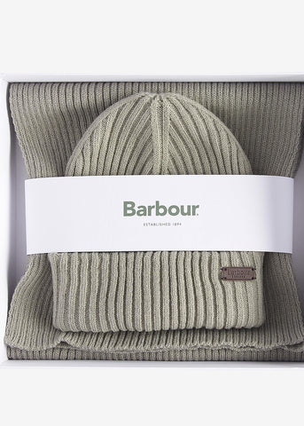 Barbour Set Regalo Crimdon Grigio