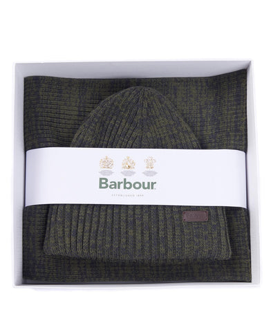 Barbour Crimdon Beanie & Scarf MGS0019OL71