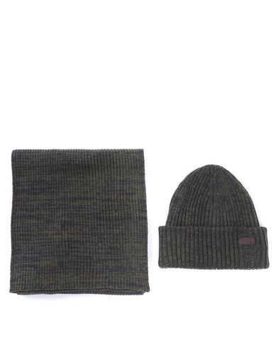 Barbour Crimdon Beanie &amp; Scarf MGS0019OL71