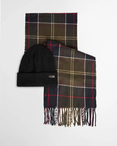 Barbour Set da regalo Swinton & Galingale tartan