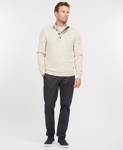 Barbour Maglia in lana merino da Uomo Essential Patch